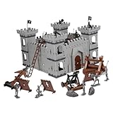 Ensembles de véhicules jouets - fabriqués à de matériaux de haute qualité, ce modèle de décoration d'équipement est sûr et durable pendant longtemps, de château médiéval