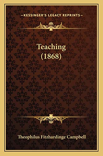 Teaching (1868)