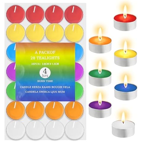 Bougies chauffe-plat colorées Matreeglam Cover