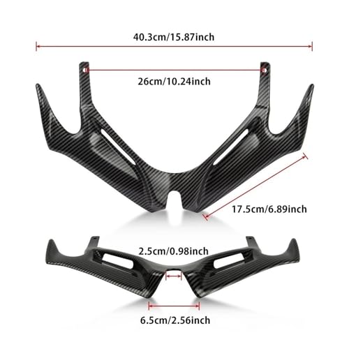 Coque carénage CBR250RR anti-rayures ailerons protection aile - 6