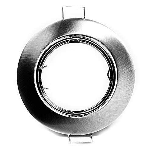 Set di 3 faretti da incasso a LED, rotondi, in