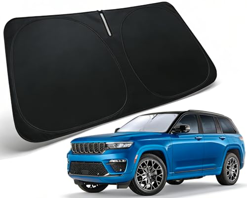 Image of Windshield Sun Shade for 2022-2026 Jeep Wagoneer Accessories