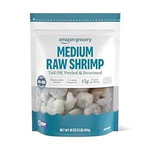 Amazon Grocery, Medium Raw Shrimp, ...