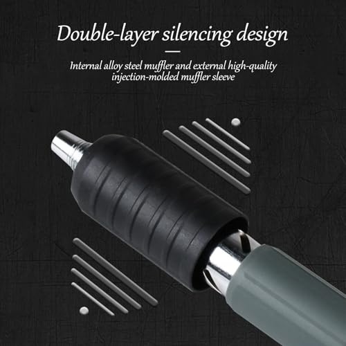 Pistola de pregos de concreto, mini pistola de pregos manual potente profissional com 100 peças de p