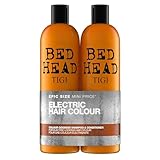 Bed Head by TIGI Colour Goddess Shampoo & Conditioner Set - Professional Hair Treatment for Coloured, Dry & Damaged Hair, Moisturising Shea Butter & Keratin for Smooth, Frizz-Free, Bond Care Repair