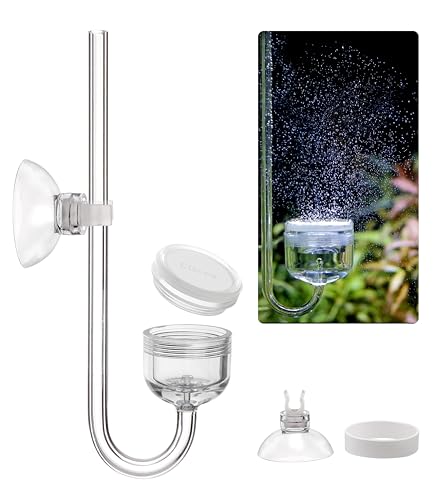 Clscea Acrylic CO2 Diffuser with Bubble Counter S