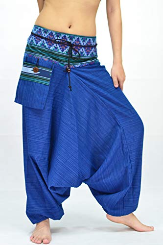 Harem Pants for Women and Men Traditional Loose Plus Size 100% Cotton Bohemian Style2