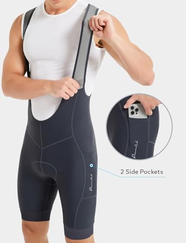 Image of Przewalski Men's 3D Padded Cycling Bike Bib Shorts, Excellent Performance and Better Fit