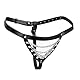 Kutocesy Ladies Leather Lingerie Set Two Piece Sexy Panty Thong Corset Erotic Underwear Bra Cosplay Sex Bondage Party Prom Dresses
