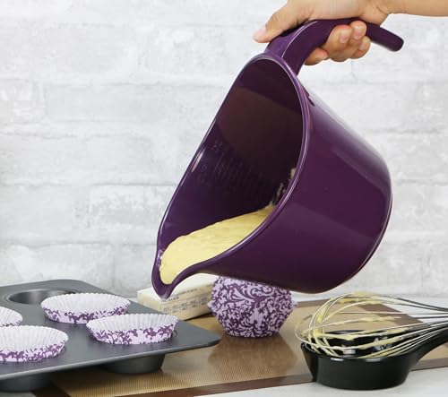 Tazón para Mezcla 2 QT con Asa Desmontable Plum miniatura 2