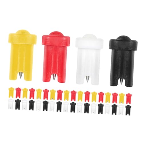 OSOLADY Pp Stainless Steel Eyelash Bottle Anti-Blocking Needles 40pcs Set Lash Extension Kit
