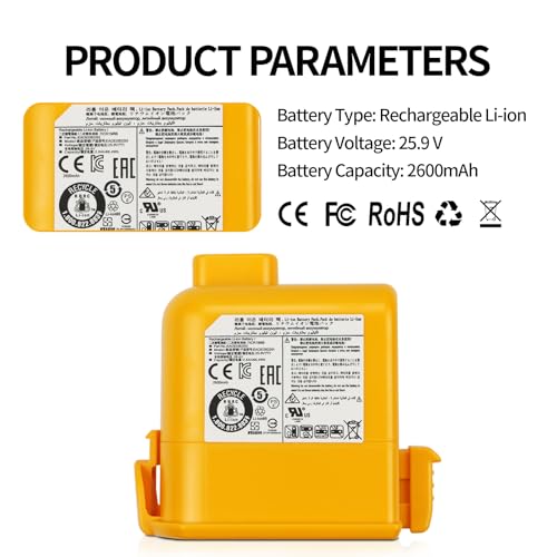Image of EAC63382201 EAC63382202 EAC63382204 Battery Replacement for LG CordZero A9 Plus Stick Cordless Vacuum Vacuum Cleaner EAC63758601 MEV65921201 EAC63382208 EAC63758603 EAC63382202 EAC63382205 EAC63382209