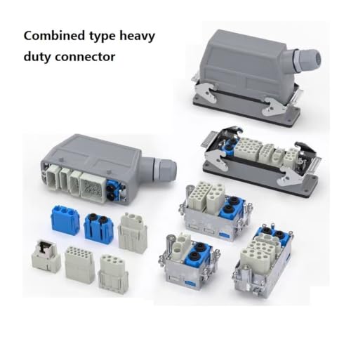 Conector resistente de gran corriente 100A y 6 pines para aviación industrial impermeable 3