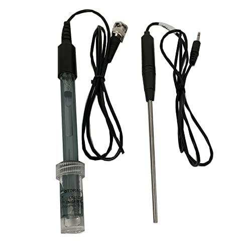 Benchtop PH Meter MV Tester Detector Meter Tempersture Meter with PH Range -2.000 to 20.000pH Resolution 0.001 0.01 0.1pH Selectable