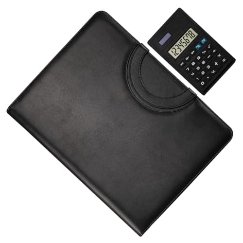 Dossier de présentation avec calculatrice pour libérer votre esprit du désordre