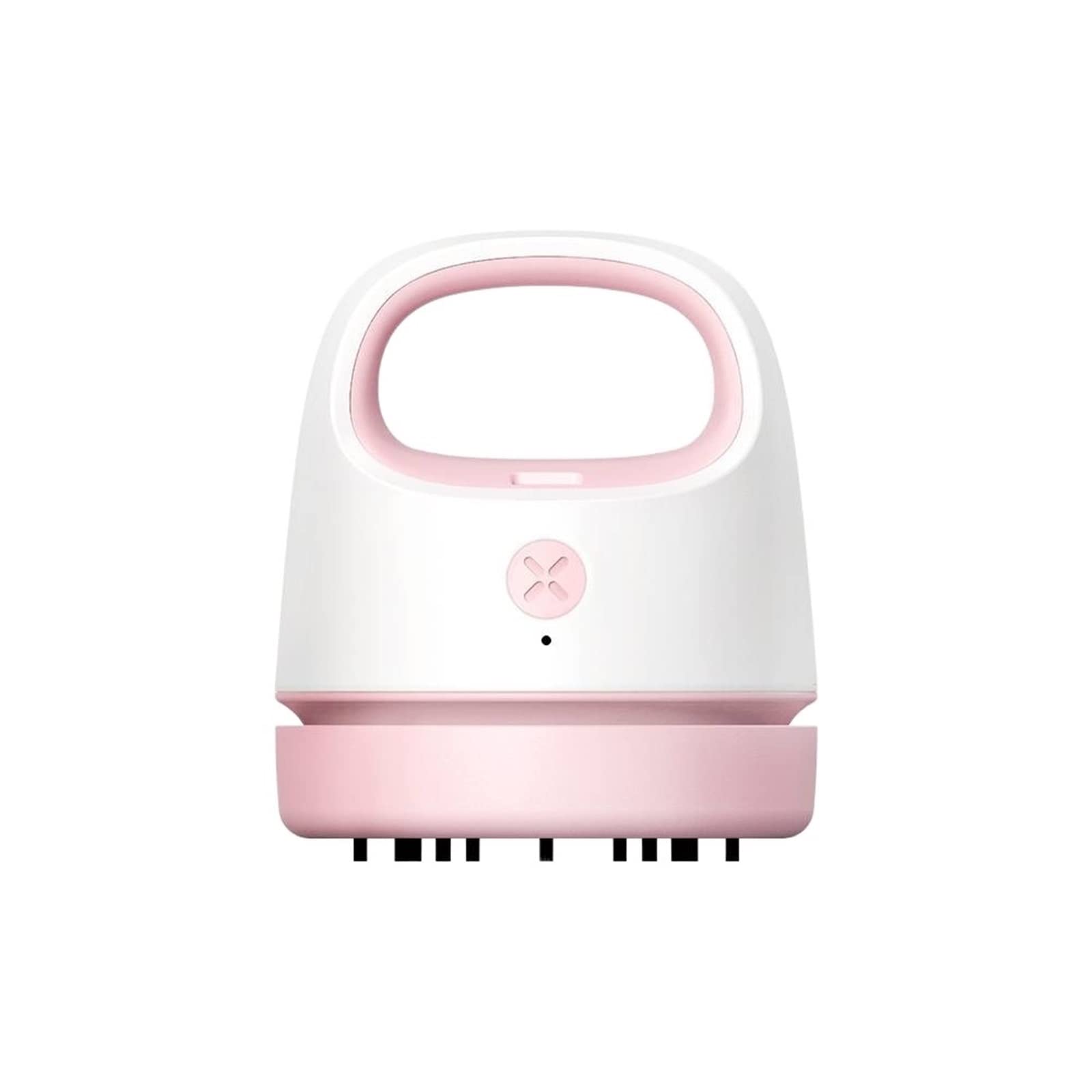 Robot nettoyage Tikom aspirateur de table rose portatif et sans fil