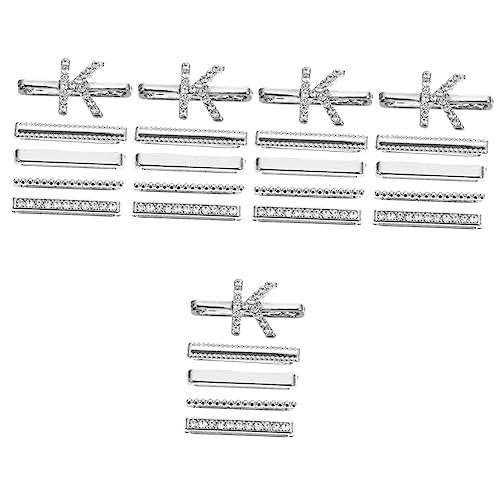 Anneaux décoratifs en métal pour montre connectée et charms de bracelet en silicone amovibles