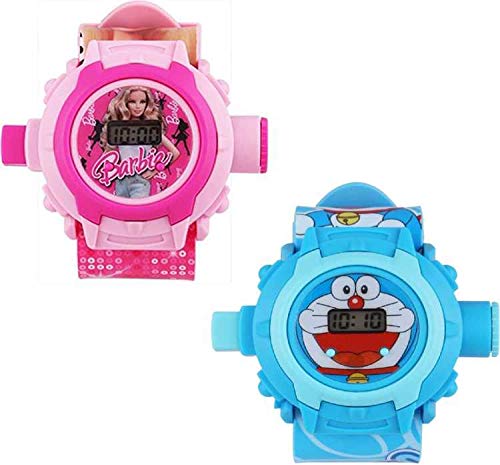 KushJay Doreamon and Barbie 24 Images Projector Kids Watch Combo -Set of 2 (B07WDQLWXB) Amazon Price History, Amazon Price Tracker