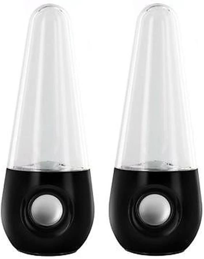 Xuyuehengqdd Haut-parleurs audio pour fontaine à eau dansante, avec lumière de fontaine dansante,...