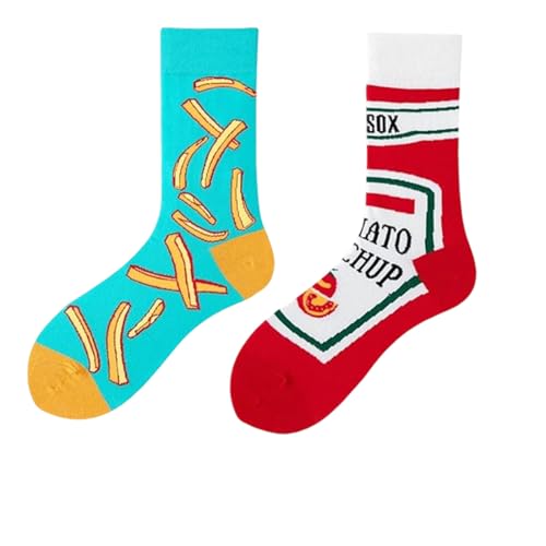 XEPWOLU Calcetines Unisex Hombre Mujer y Niños Algodón muchos