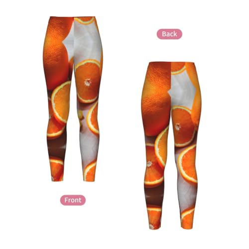 Leggings de compresión sin transparencias mallas suaves de frutas 4