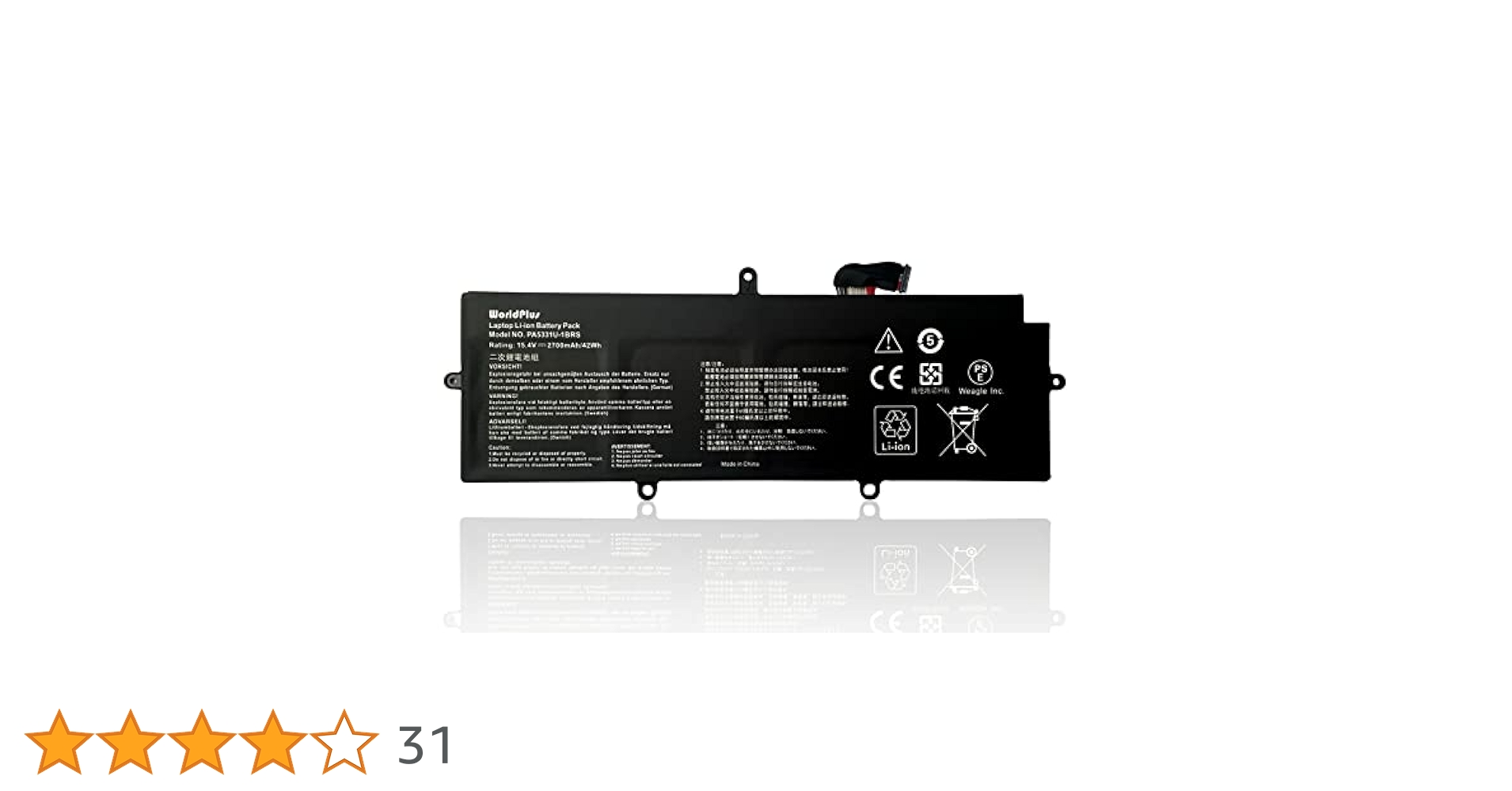 東芝Dynabook T553/37JR　バッテリー99%　初期化済み Amazon.co.jp: WorldPlus 互換バッテリー 東芝 Toshiba PA5331U