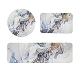 Tidevib Diatacaceous Erde Saugpad, 10x10x0,9 cm / 12,5x7,5x0,9 cm / 22,5x7 cm, für Waschbecken,...