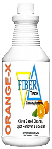 Fiber Tech:Orange-X Citrus Based Cleaner, Spot Remover, Booster Quart