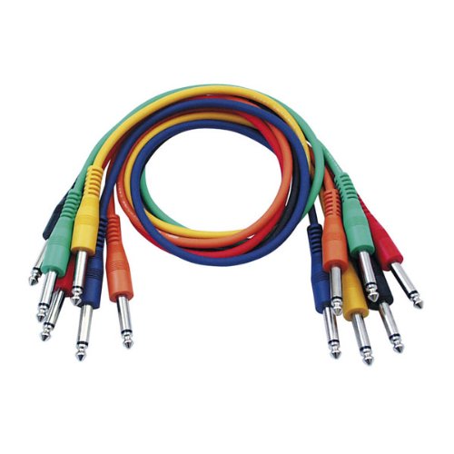 Klinken Mono Patchkabel 90cm - gerade 6er