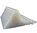 PACK 60 PC BARRA DE SILICONA CALIENTE 7MM X 200MM. BARRAS PEGAMENTO TERMOFUSIBLE TRANSPARENTE 7x200mm PALOS SILICONA PARA BRICOLAJE Y MANUALIDADES. EL RECAMBIO IDEAL PARA SU PISTOLA DE SILICONA BRIMIX