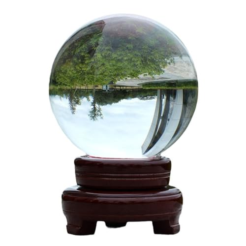 Cristal Feng Shui boule 20cm transparente fortune et richesse