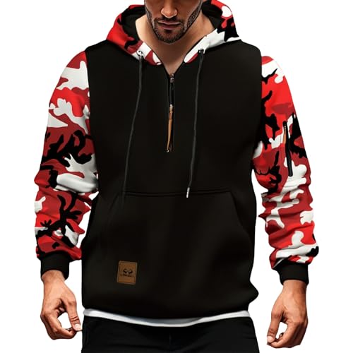 Sweat à fermeture éclair 1/4 kaki tactique col camionneur hiver