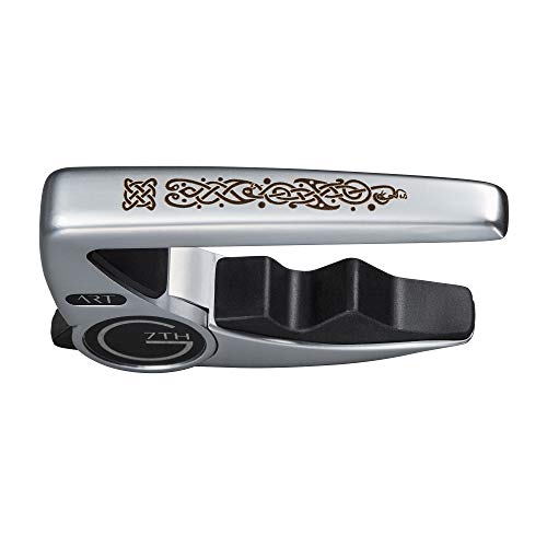 G7th Performance 3 ART Capo Acoustic Celtic Silver - Les Beatles, Paul McCartney, John Lennon, RIngo Starr, George Harrison G7th Performance 3 ART Capo Acoustic Celtic Silver – Image 3