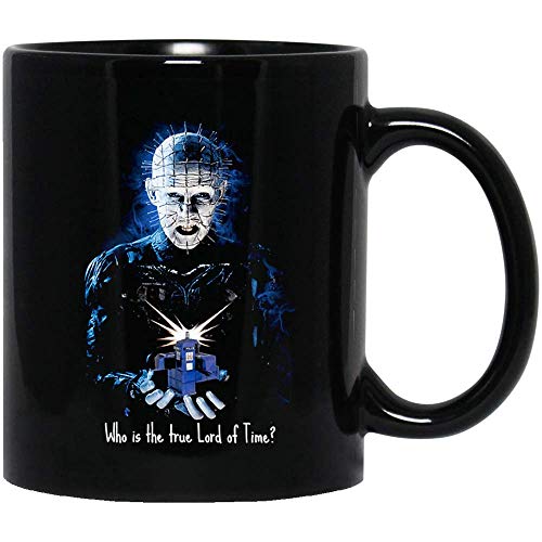 Lord of Time Hellraiser who is The tru Lord of time Película de terror Halloween divertido regalo tazas de café