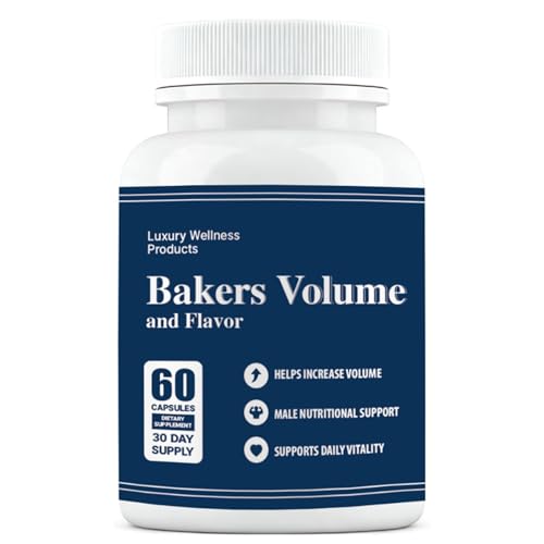 Bakers Volume and Flavor Enhancer Semen Non-GMO Vegan - 60 Capsules (1PCS)