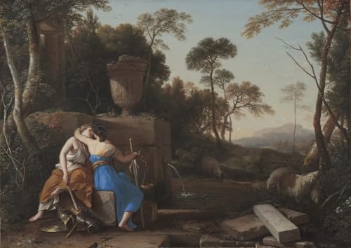 Peinture Poster Impression Tableaux Graffiti Art Mural le Baiser Toile Moderne 60x90