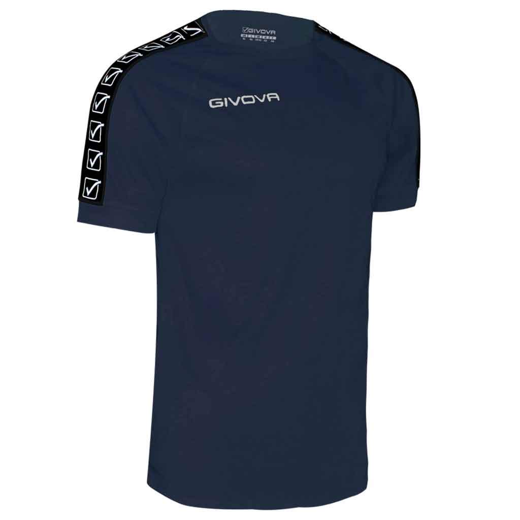 Givova T-Shirt Poly Band BLU Tg. 2XS