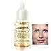 LANBENA Gold Silk Collagen Ampoule Lifting Serum for Removes Melanin Lighten Dark Spots+ Whitening Firming Flexible+Anti Aging Anti Wrinkle (0.53 fl oz)