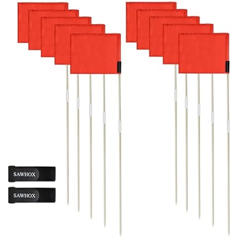 SAWHOX 67-Inch Soccer Corner Flags Cover