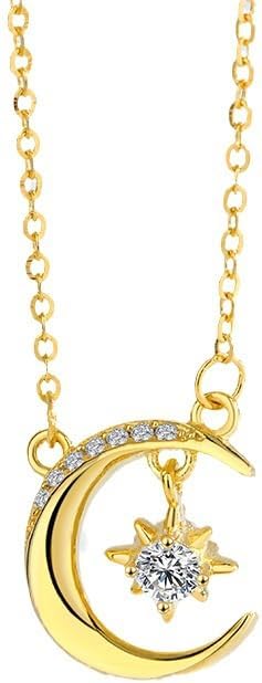 [HEYKAR] 18金ネックレス ネックレス レディース 18金ネックレスランキング k18ネックレス 人気 ゴールド K18 18金ネックレス 華奢 人気ネックレス 女性 おしゃれ アクセサリー ペンダント 女性 クリスマス ホワイトデー 誕生日 記念日 プレゼント