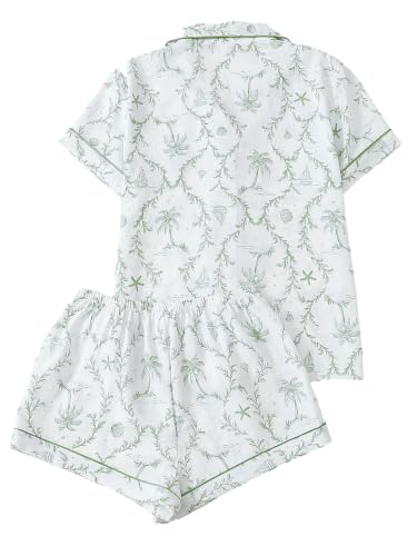 Image of Verdusa Pajamas For Women Set 2 Piece Cute Pjs Sleepwear Lounge Sets