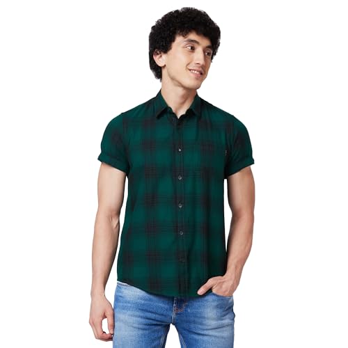 Image of Spykar Men's Slim Fit Shirts