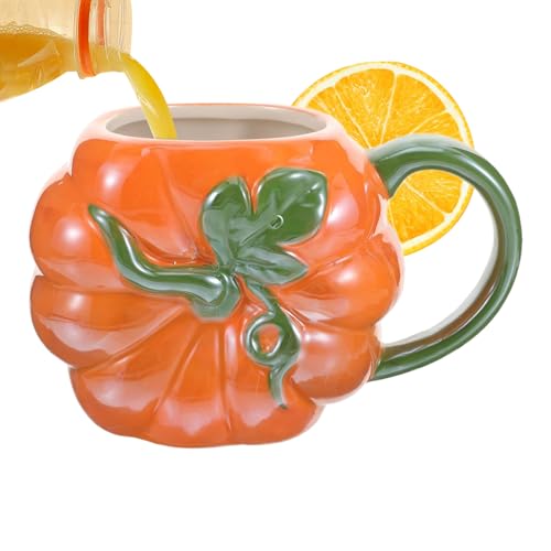 Mug café effrayant en céramique festive pour savourer bière et jus