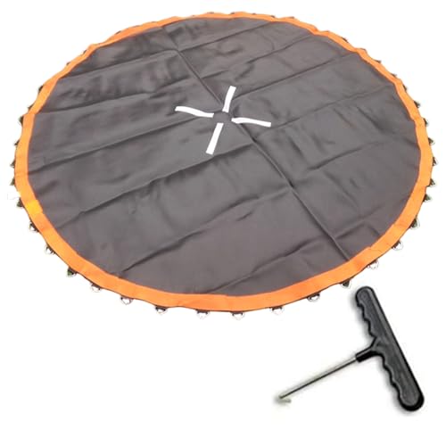 AEIOFU Trampoline Replacement Mat, UV-Resistant Trampoline Pad with 48 Eyelets Robust Jumping Mat for Garden and Outdoor, 8ftTrampoline CoverTrampoline PadTrampoline Accessories