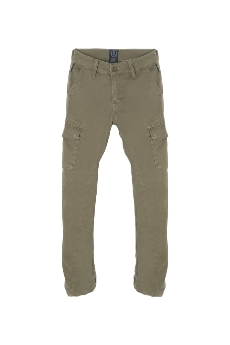 El Tiempo de Cerezas Pantalones Kalvin Tapered Arqueado Caqui
