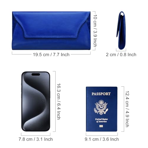 XEYOU Slim Card Wallet for Women Ultra Thin Synthetic Leather Womens Wallet RFID Blocking Credit Card Holder Bifold Clutch Long Ladies Billfold4