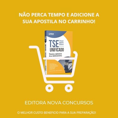 Apostila TSE Unificado - Técnico Judiciário - Área Administrativa
