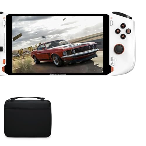 BoxWave Case Compatible with OneXPlayer One-Netbook 5 (10.1 in) - Hard Shell Briefcase, Slim Messenger Bag Briefcase Cover Side Pockets - Jet Black