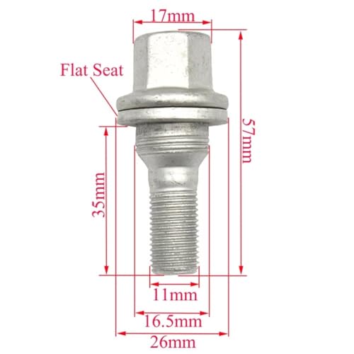Pernos de rueda M12x1.25 para cambiar llantas en Citroën Saxo y Jumpy 3