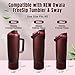 BKBY 2PCS Silicone Boot Compatible with Owala 30oz & 40oz FreeSip Sway Bottles & Tumblers, Protective Anti-Slip Bottom Cover Sleeve for Freesip Sway Tumbler (Black Cherry)